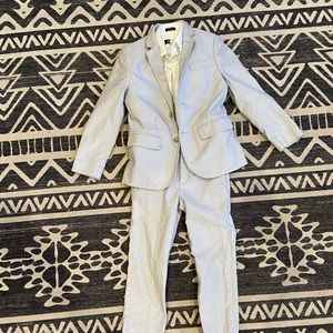 J-Crew Crew Cuts light blue/gray suit